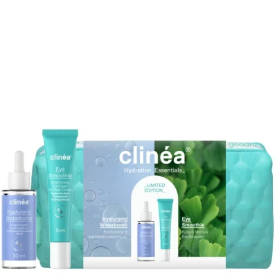 Clinea Promo Hyaluronic Waterbomb Serum 30ml και Eye Smoothie Cream 15ml