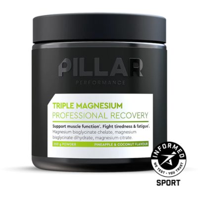 Pillar Performance Triple Magnesium Powder 200g Γεύση Pineapple Coconut