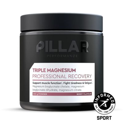 Pillar Performance Triple Magnesium Powder 200g Γεύση Berry