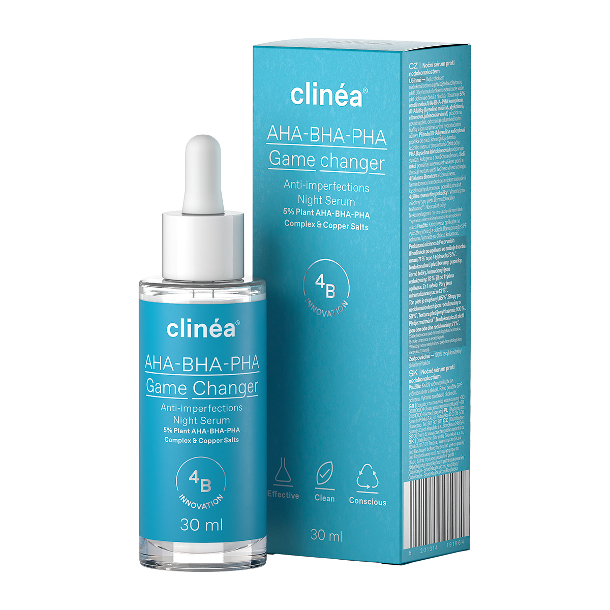 Clinea AHA–BHA–PHA Game Changer Ορός κατά των Ατελειών 30ml 3 Clinea AHA–BHA–PHA Game Changer Ορός κατά των Ατελειών 30ml - Image 3