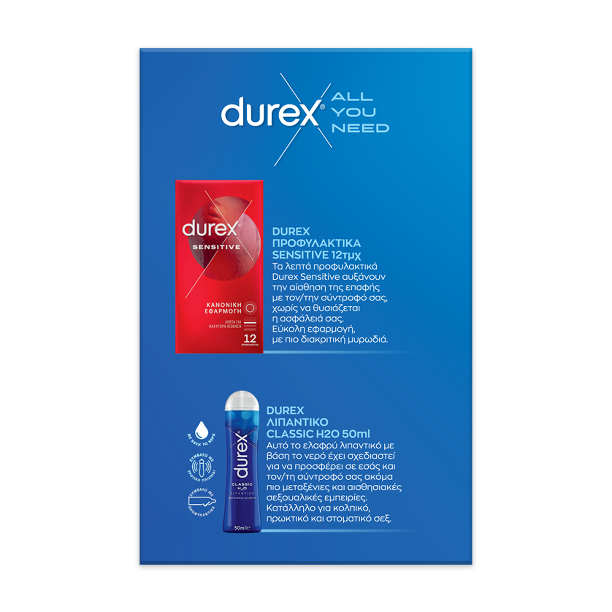 DUREX Summer x Bleecker & Love - Blue 2 DUREX Summer x Bleecker & Love - Blue - Image 2