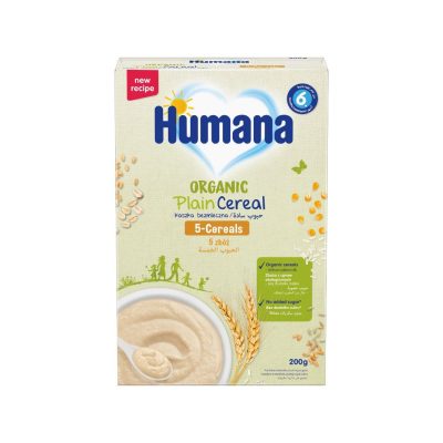 Humana Βιολογική Κρέμα με 5 Δημητριακά – Χωρίς Γάλα 200g