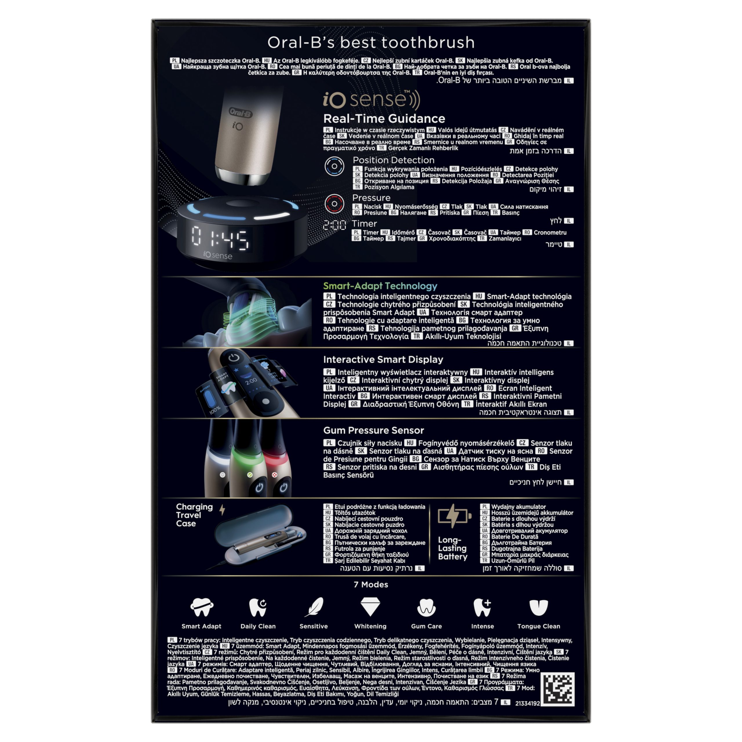 ORAL-B iO Series 10 Hλεκτρική Οδοντόβουρτσα Magnetic Gold 10 ORAL-B iO Series 10 Hλεκτρική Οδοντόβουρτσα Magnetic Gold - Image 10
