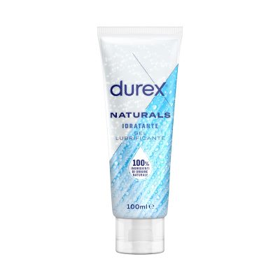 DUREX Naturals Ενυδατικό Λιπαντικό Gel με 100% Φυσικά Συστατικά Και Υαλουρονικό Οξύ 100ml