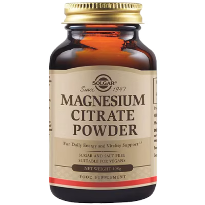 Solgar Magnesium Citrate σε Σκόνη 108g