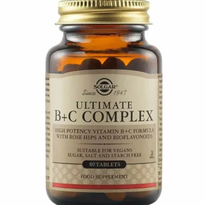 Solgar Ultimate B+C Complex 60 Ταμπλέτες