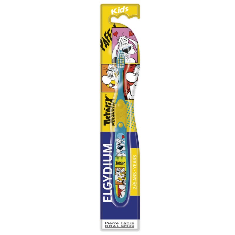 Elgydium Kids Asterix Παιδική Οδοντόβουρτσα 2 έως 6 ετών 1 Τεμάχιο 1 Elgydium Kids Asterix Παιδική Οδοντόβουρτσα 2 έως 6 ετών 1 Τεμάχιο