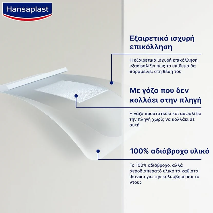 Hansaplast Aqua Protect XL 6 x 7cm 5 Τεμάχια 2 Hansaplast Aqua Protect XL 6 x 7cm 5 Τεμάχια - Image 2