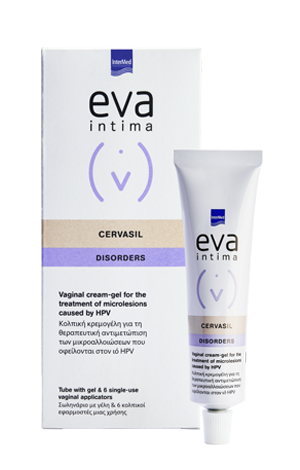 Eva Intima Cervasil Vaginal Cream-Gel 30ml Σωληνάριο και 6 Κολπικοί Εφαρμοστές
