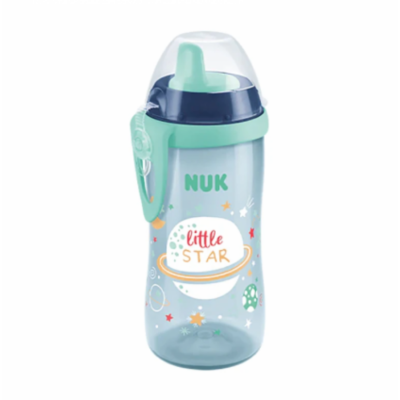 NUK Kiddy Cup Night Παγουράκι Μπλε 300ml