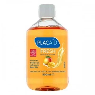 Plac Aid Fresh Μάνγκο Στοματικό Διάλυμα 500ml