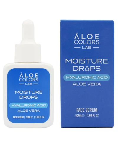 Aloe Colors Face Serum Moisture Drops Hyalouronic Acid 50 ml