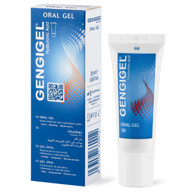 Gengigel Oral Gel με Υαλουρονικό Οξύ 20ml 1 Gengigel Oral Gel με Υαλουρονικό Οξύ 20ml