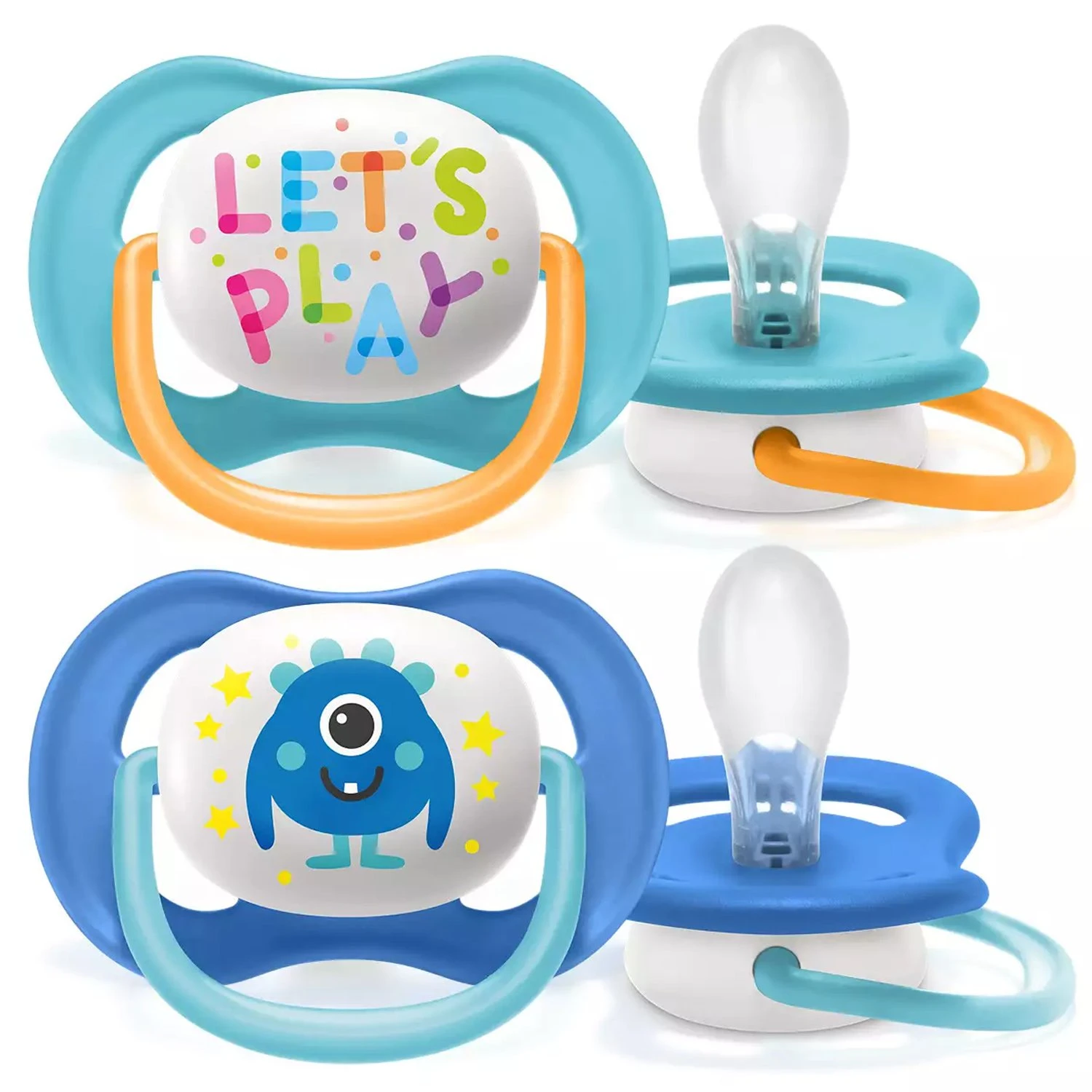 Avent Ultra Air Happy Πιπίλα Σιλικόνης (6-18 Μηνών) Μπλε 2Τεμάχια SCF080/10 1 Avent Ultra Air Happy Πιπίλα Σιλικόνης (6-18 Μηνών) Μπλε 2Τεμάχια SCF080/10