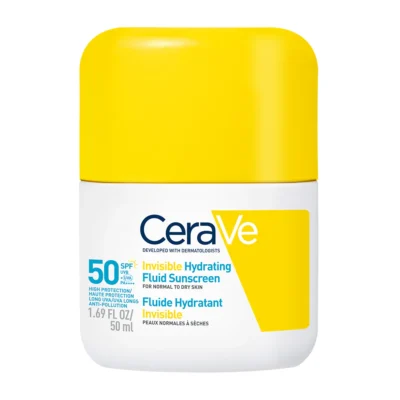 Cerave Invisible Hydrating Fluid Sunscreen SPF50+ 50ml