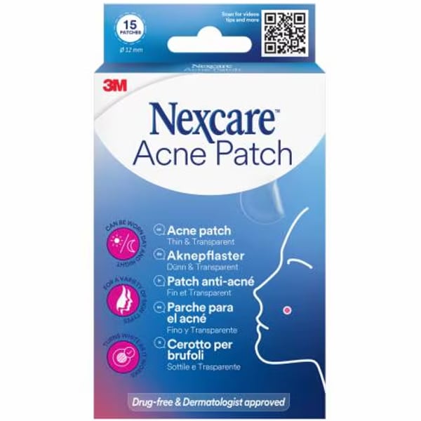 Nexcare Acne Patch 15 Τεμάχια 1 Nexcare Acne Patch 15 Τεμάχια