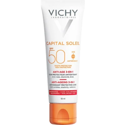 Vichy Capital Soleil Anti-Age Antioxidant Protective Care SPF50 50ml