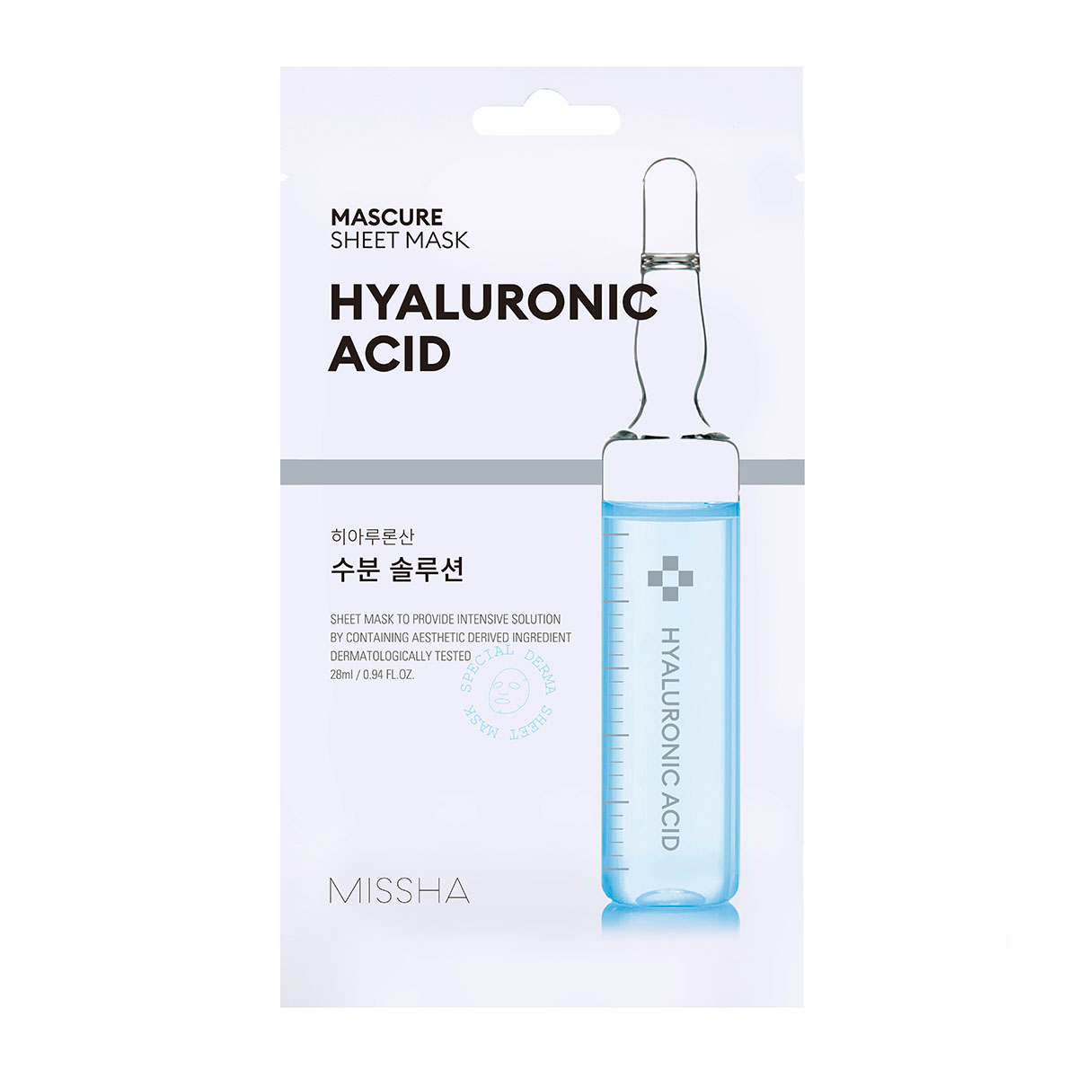 Missha Mascure Hydra Solution Sheet Mask Hyaluron Acid 1 Missha Mascure Hydra Solution Sheet Mask Hyaluron Acid