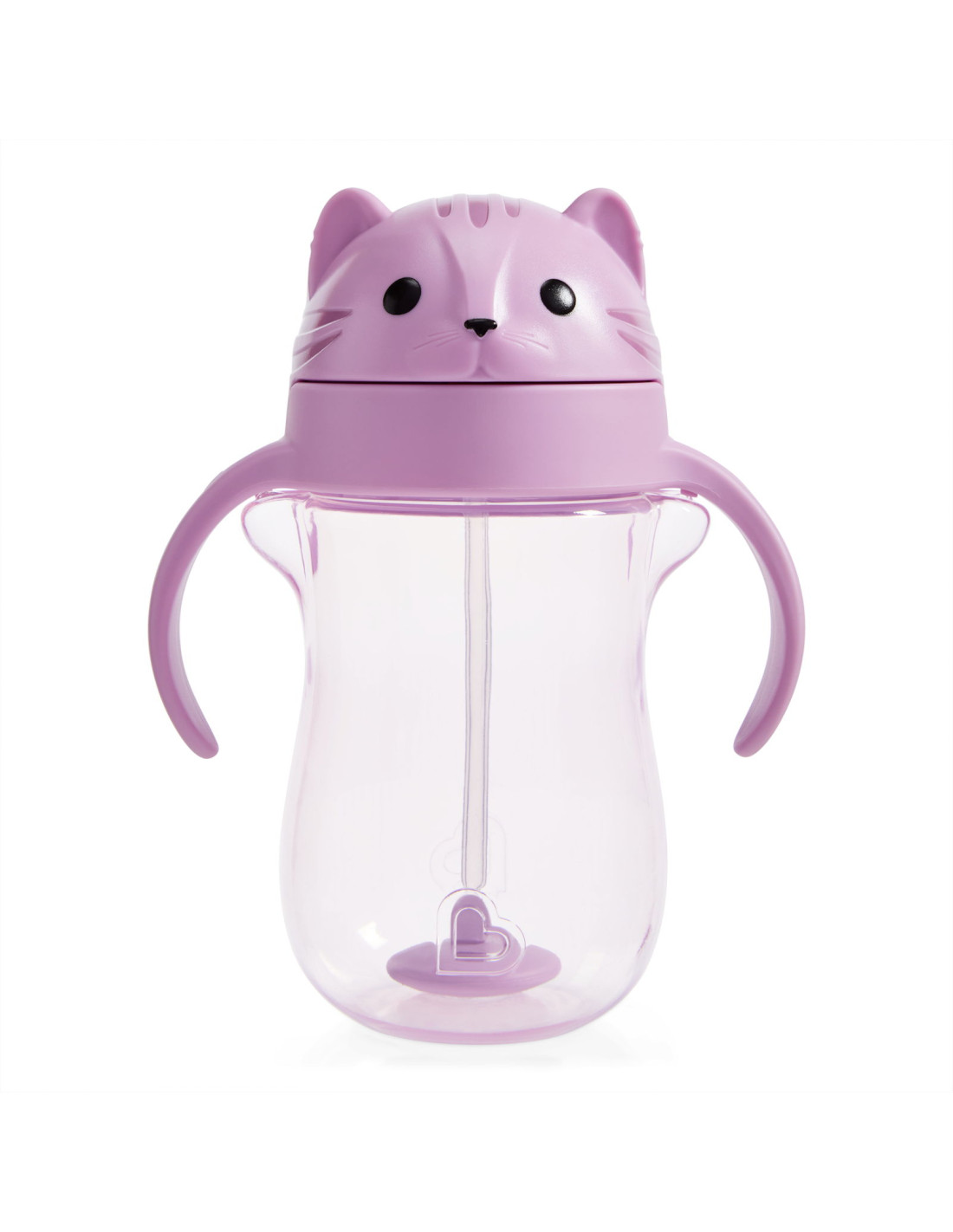 Munchkin Tip & Sip Cup Cat Μωβ 296ml 1 Munchkin Tip & Sip Cup Cat Μωβ 296ml