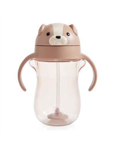 Munchkin Tip & Sip Cup Dog Μπεζ 296ml