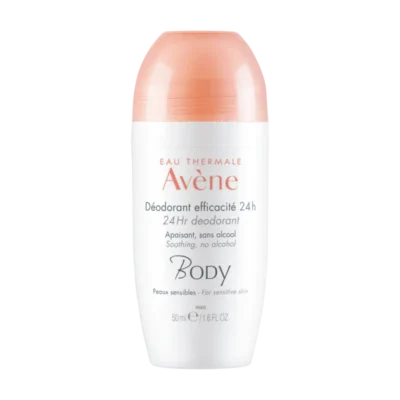 Avene BODY Deodorant 24h Roll-On 50ml