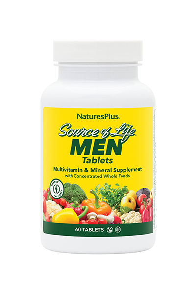 NaturesPlus Source of Life Men 60 Ταμπλέτες