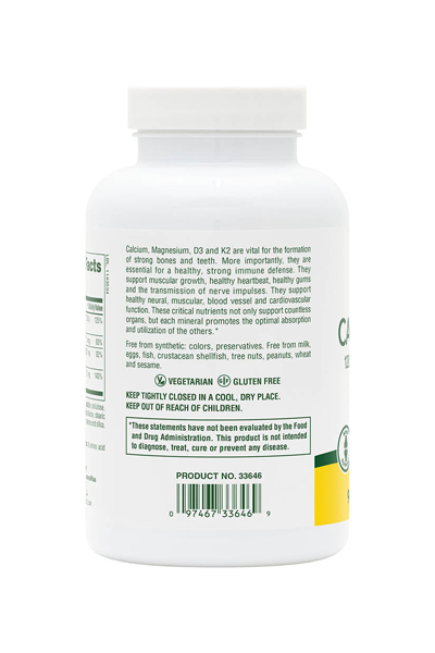 NaturesPlus Cal/Mag/VitD3/K2 90 Ταμπλέτες 3 NaturesPlus Cal/Mag/VitD3/K2 90 Ταμπλέτες - Image 3