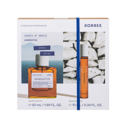 Korres Promo Avgoustos Eau De Toilette 100ml & Avgoustos Eau De Toilette 10ml