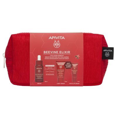 Apivita Promo BEEVINE ELIXIR Ορός Ενεργοποίησης Σύσφιξης & Lifting 30ml με ΔΩΡΟ Αντιρυτιδική Κρέμα για Σύσφιξη & Lifting Ελαφριάς Υφής 10ml & ΔΩΡΟ Αντιρυτιδική Κρέμα Lifting για τα Μάτια & τα Χείλη 5ml