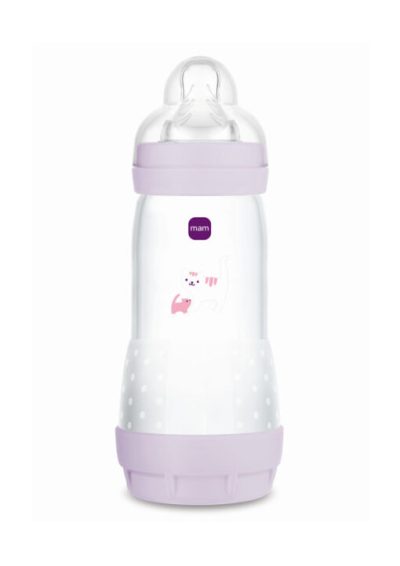 MAM Easy Start™ Anti-Colic Πλαστικό Μπιμπερό 4+ Μηνών Κορίτσι 320ml