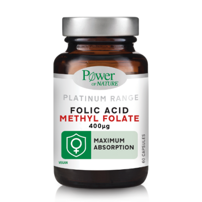 Αρχική 14 Power of Nature Platinum Folic Acid 400μg 60 Κάψουλες